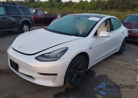 2020 Tesla Model 3 Standard Range Plus Rear-Wheel Drive/Standard Range Rear-Wheel Drive from USA, damaged, VIN 5YJ3E1EA2LF615211
